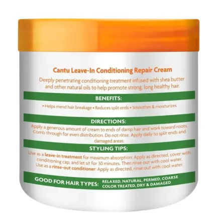 Cantu Classics Leave-In Conditioning Repair Cream 453g - 1